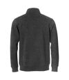 Clique Mens Classic Melange Zipped Cardigan (Anthracite)