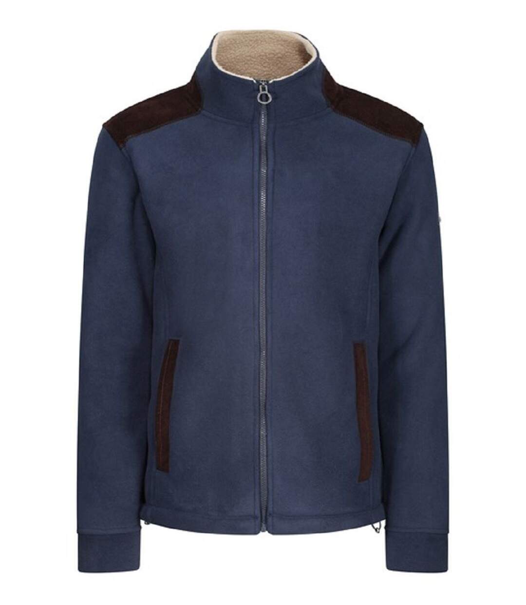 Gilet polaire intérieur sherpa - Homme - RG270 - bleu marine-1