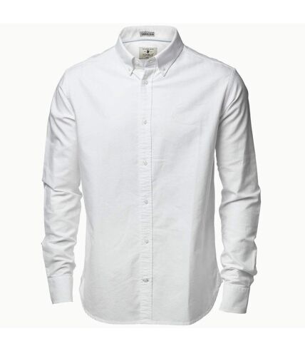 Nimbus Mens Rochester Oxford Long Sleeve Formal Shirt (White)