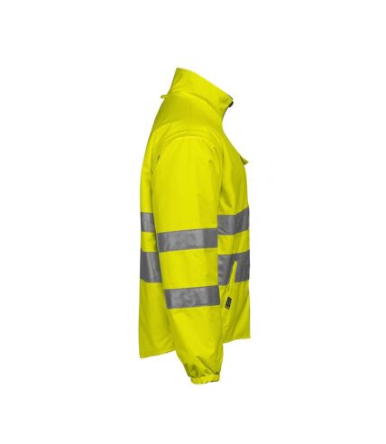 Projob Mens Hi-Vis Reversible Jacket (Yellow/Navy) - UTUB804