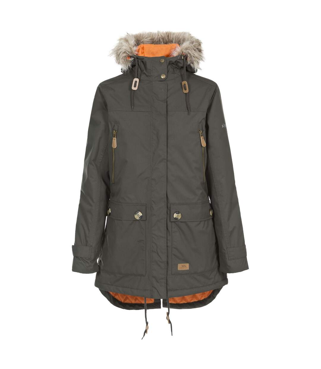 womens khaki parka