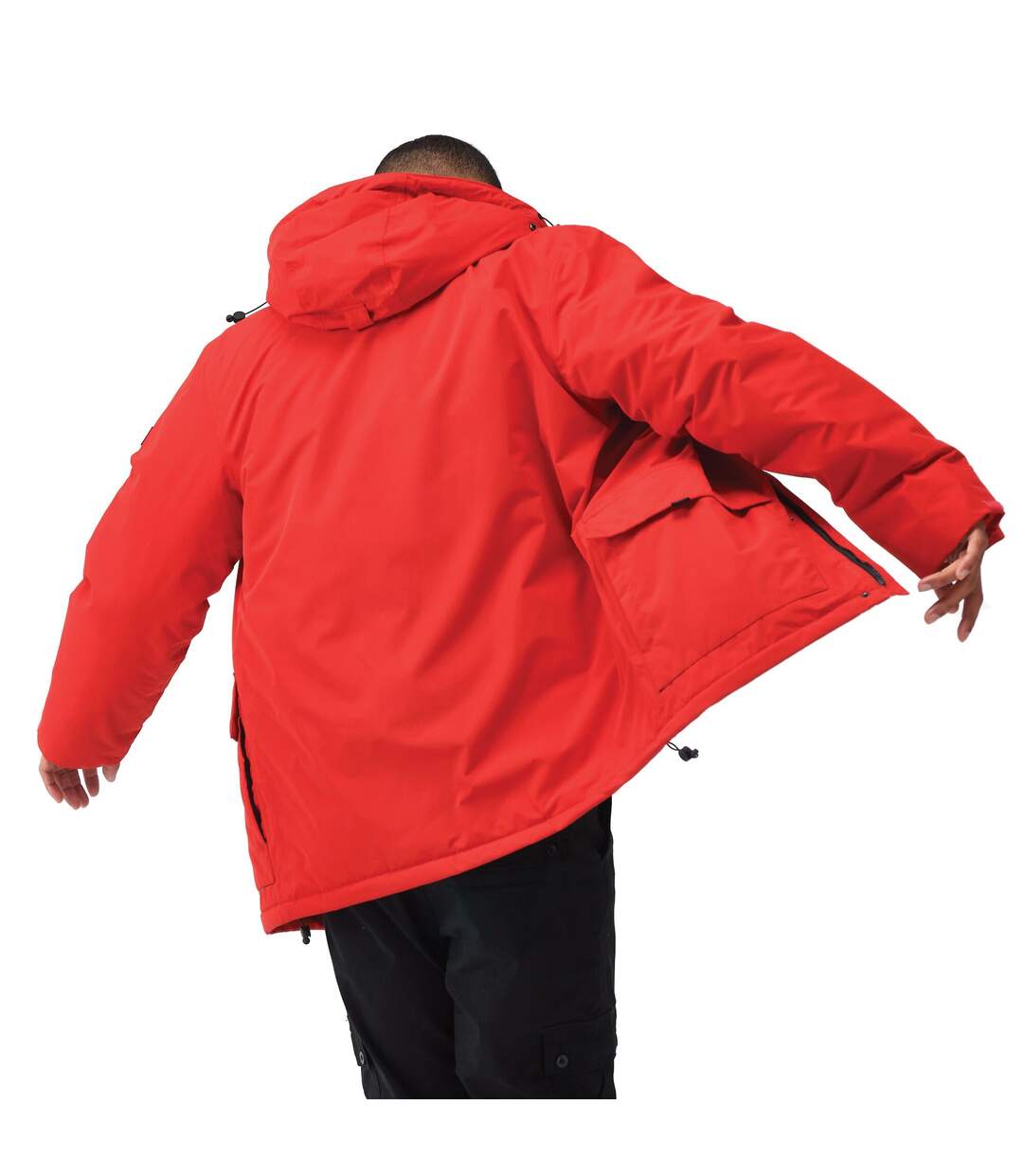 Veste imperméable salinger homme rouge danger Regatta-3