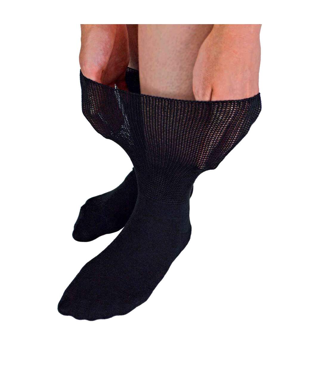 1 Pack Extra Wide Bamboo Oedema Socks-1