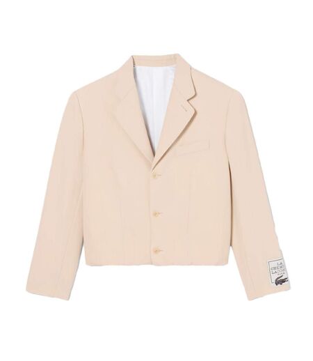 Veste beige homme lacoste runway