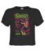 Womens/ladies Forever Is The Wind Ghost Crop Top Charcoal Amplified-1