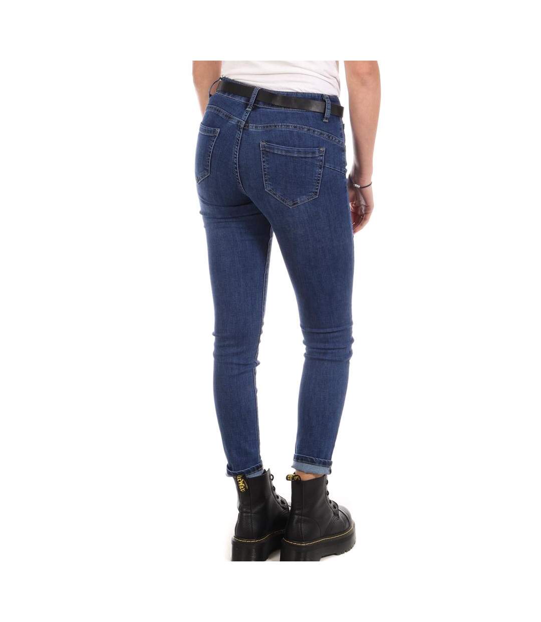 Jean skinny bleu femme my tinas 258-2