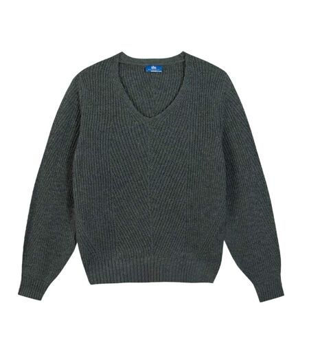 Pull vert/gris femme tbs jennyver - l