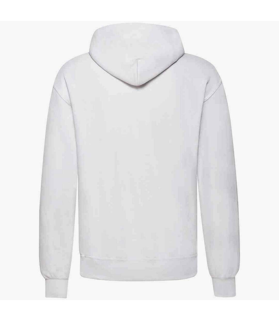 Sweat classic homme blanc Fruit of the Loom-2