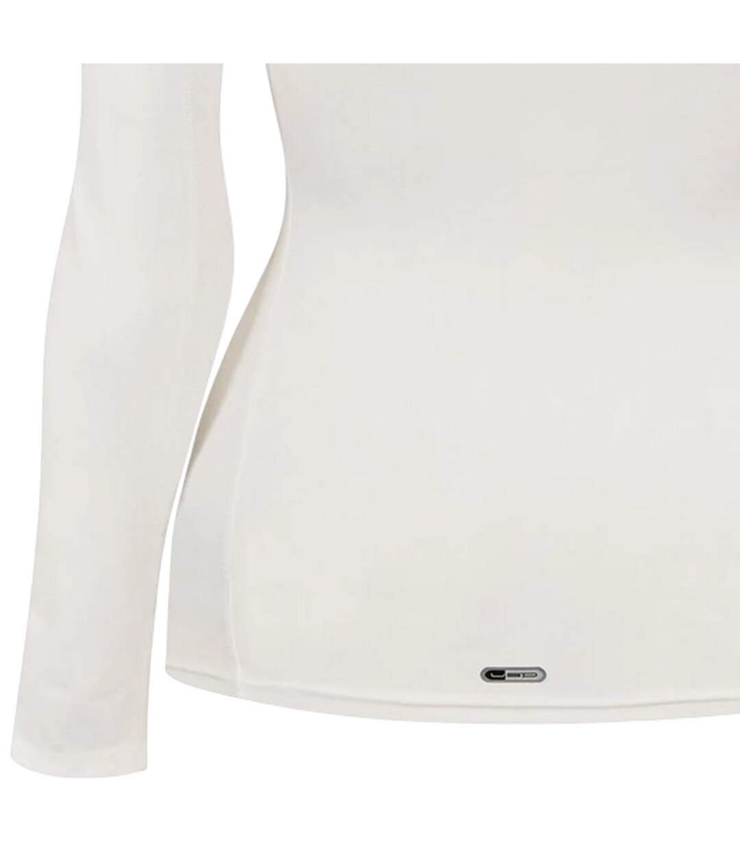 Womens/ladies Pro Vent Base Layer Top White Puma-3