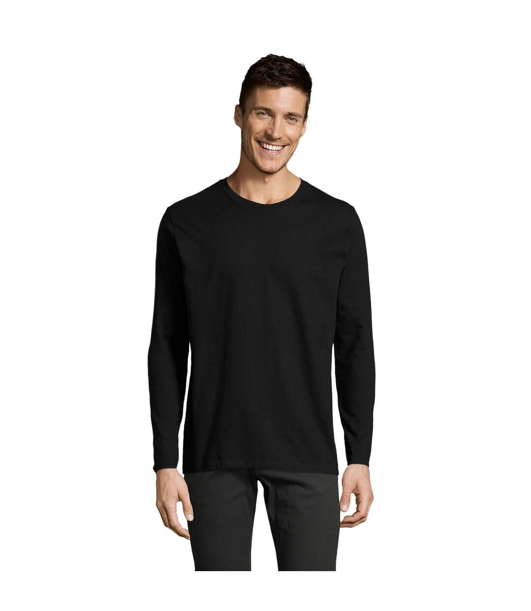T-shirt Imperial Homme Noir SOLS-1
