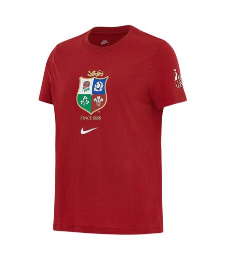 T-shirt Motif/style British & Irish Lions Femme Rouge Blanc Nike