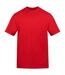 T-shirt adulte rouge feu Awdis-1