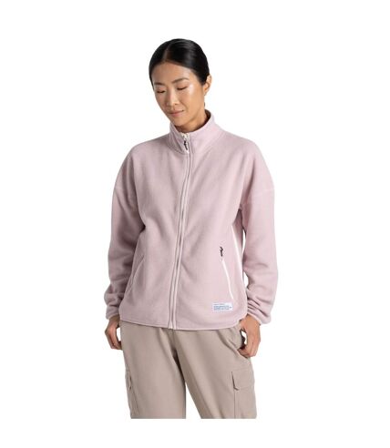 Veste polaire entièrement zippée co2 renu technology womens/ladies rose clair Craghoppers