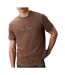 T-Shirt marron homme calvin klein jeans hero-1