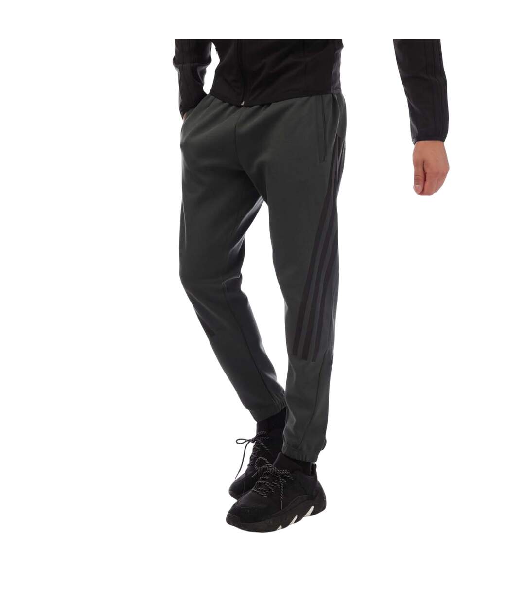 Pantalon De Jogging Style 3 Rayures Future Icons Homme Vert Adidas-1
