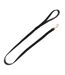 Noble suede dog lead 120cm black/gold Benji & Flo-1