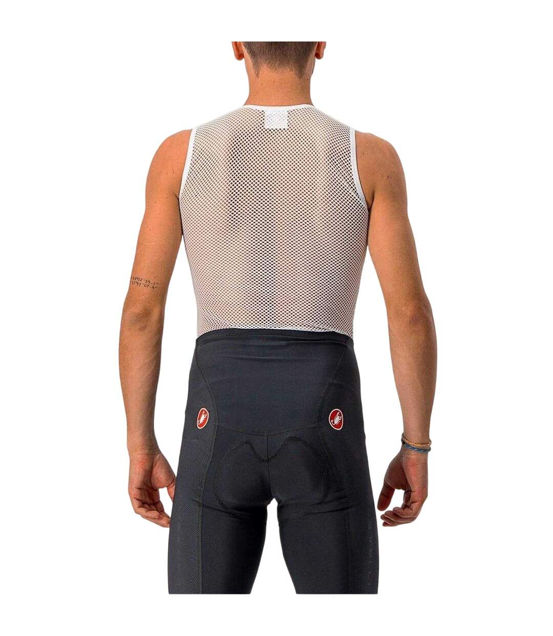 Haut Thermique Sans Manches Core Homme Blanc Castelli-2