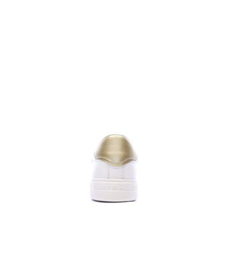Baskets blanches femme tommy hilfiger essential court snea