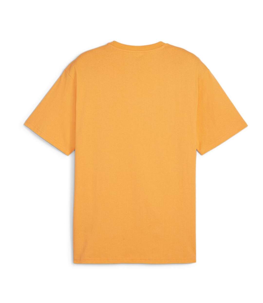 T-shirt orange homme puma desert - l-2