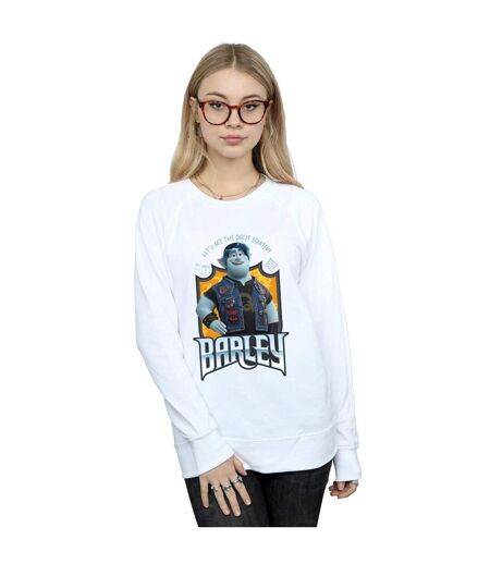 Disney Sweat-shirt Onward Barley Pose - Femmes/Dames (Blanc) - UTBI32431
