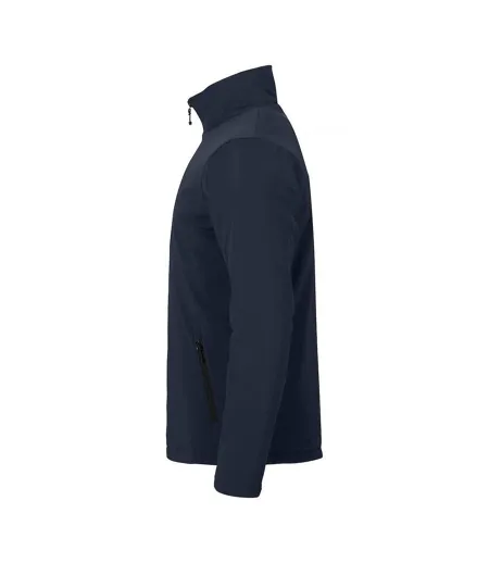 Mens Padded Soft Shell Jacket Fog Green Clique