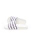 Claquettes Blanche/Mauve Femme Adidas Adilette HQ4294 - 35