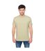 T-shirt Lifemere Homme Vert De Gris Duck And Cover-1