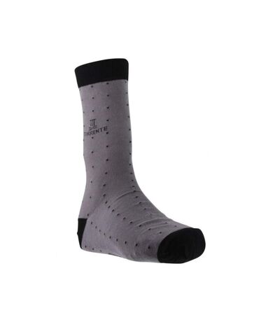 TORRENTE COUTURE Chaussettes Homme Coton POIS Taupe