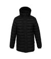 Kariban Mens Lightweight Long Padded Parka Jacket (Black) - UTPC3823