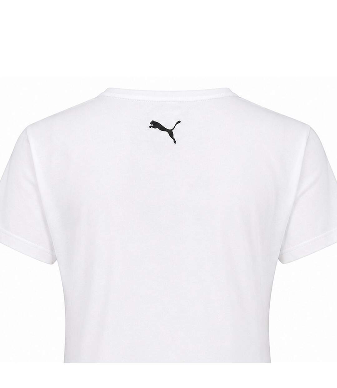Womens/ladies Deluxe T-shirt  White Puma-3