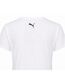 Womens/ladies Deluxe T-shirt  White Puma-3