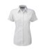 Russell Womens/ladies Herringbone Short Sleeve Work Shirt (White) - UTBC2742
