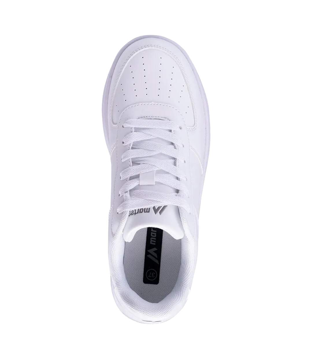 Baskets Makon Femme Blanc Martes-4