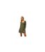 Robe Courte Manches Bouffantes Motif/style Floral Femme Vert Jack Wills-1