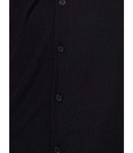 Chemise Homme Manches Courtes - Couleur Noir