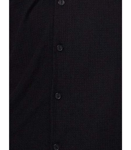 Chemise Homme Manches Courtes - Couleur Noir