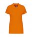 Kariban Womens/Ladies Pique Polo Shirt (Orange)