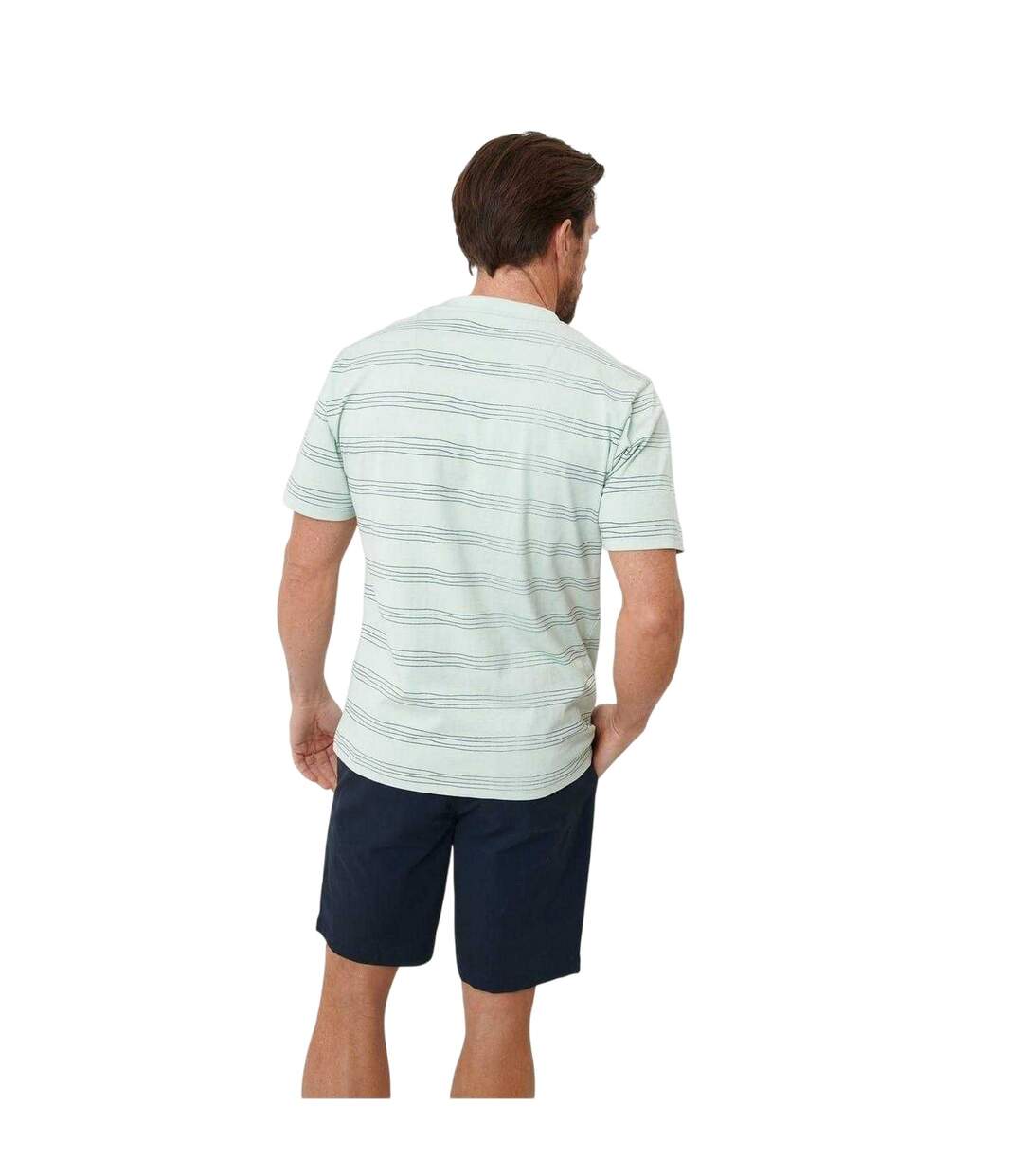 T-shirt Motif/style Imprimé Graphique Dunbarton Homme Vert De Gris Clair Saltwell-3