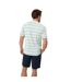 T-shirt Motif/style Imprimé Graphique Dunbarton Homme Vert De Gris Clair Saltwell-3