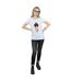 Disney - T-shirt ALPHABET J IS FOR JAFAR - Femme (Gris chiné) - UTBI14979-4