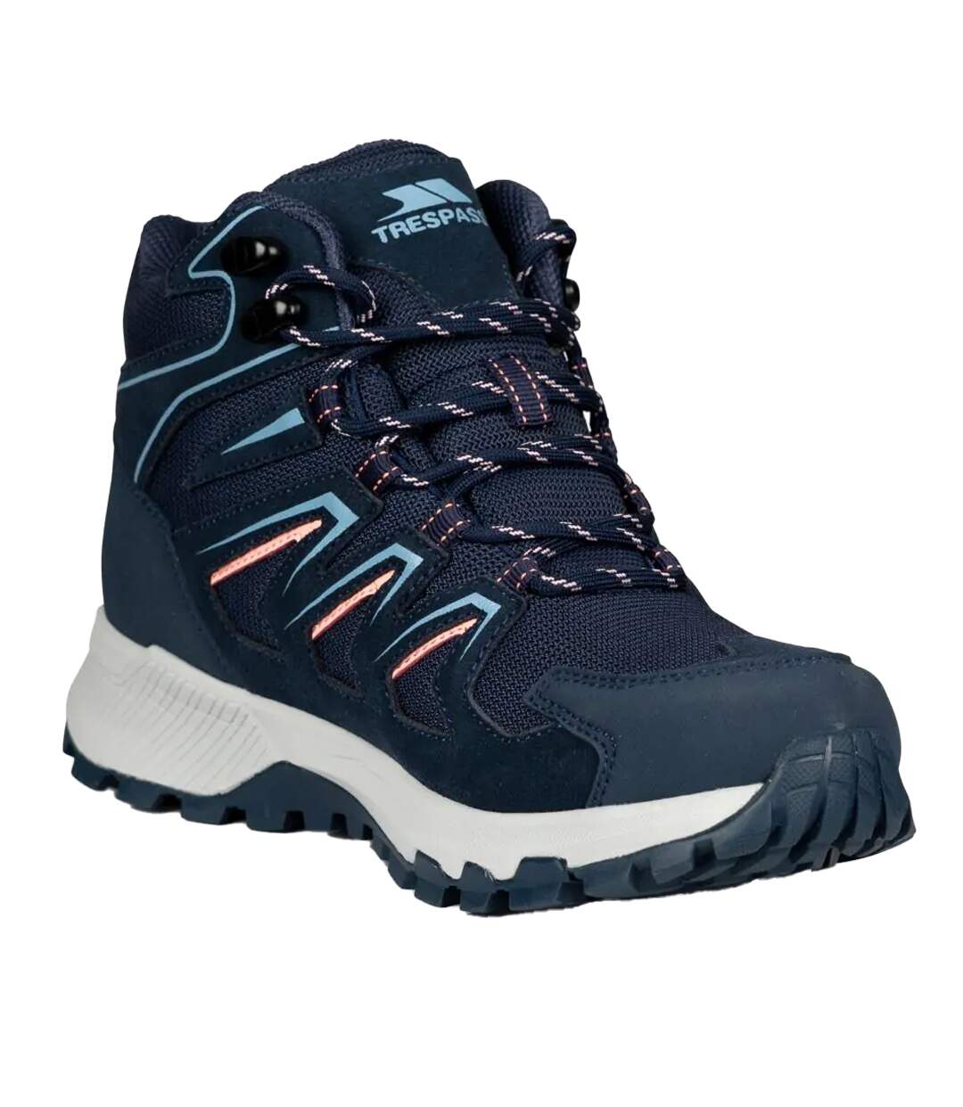 Bottines de marche janick femme bleu marine Trespass-1