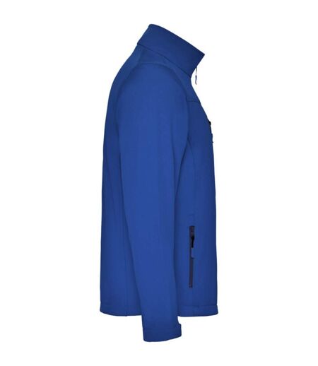 Veste Softshell Antartida Homme Bleu Roi Roly