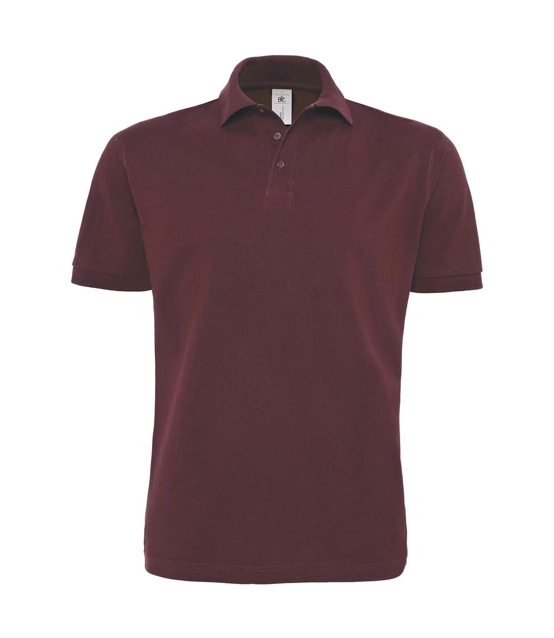 Polo lourd manches courtes - homme - PU422 - rouge bordeau-2