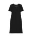 Robe Manches Courtes Motif/style Longueur Genoux Damaisa Femme Noir Boss-2