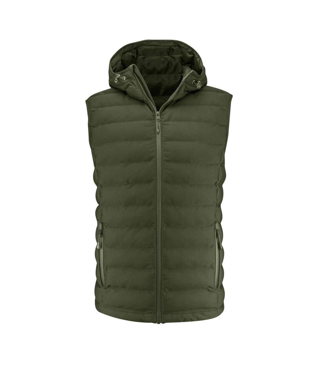 Doudoune Sans Manches Woodlake Heights Homme Vert Kaki Foncé James Harvest-1