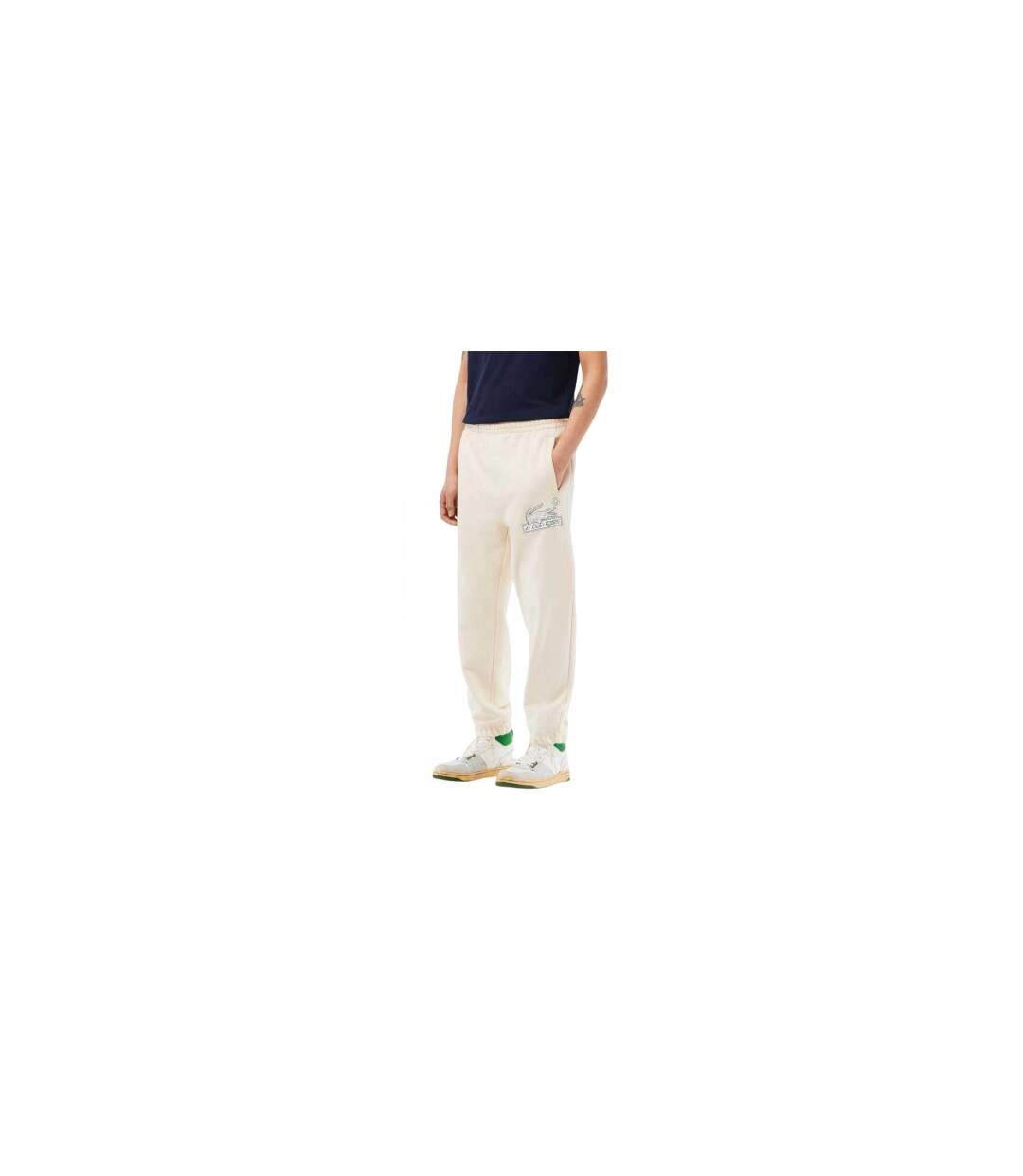 Pantalon De Jogging Club Homme Crème Lacoste-1