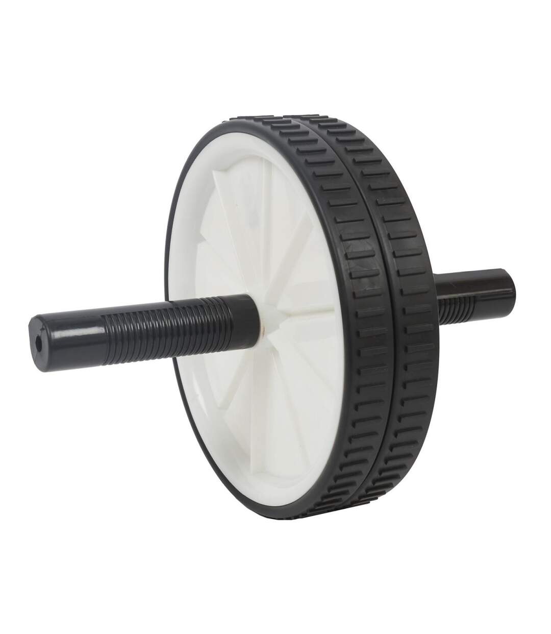 Roue à Abdominaux Sport 24cm Noir & Blanc-2