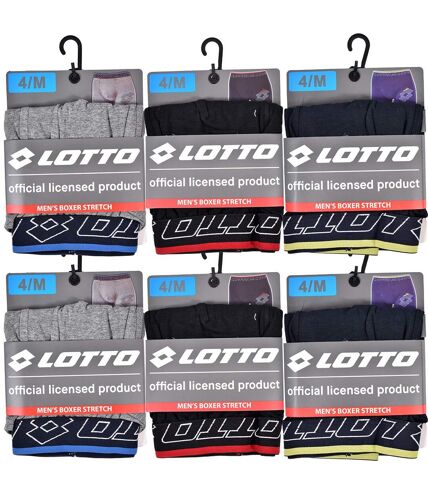 Boxer homme LOTTO Pack de 6 Boxers 1318