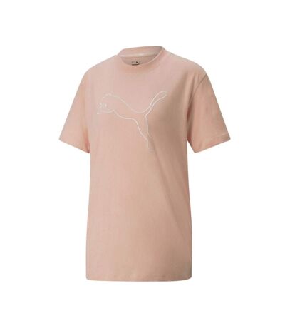 T-shirt Rose Femme Puma HER - L