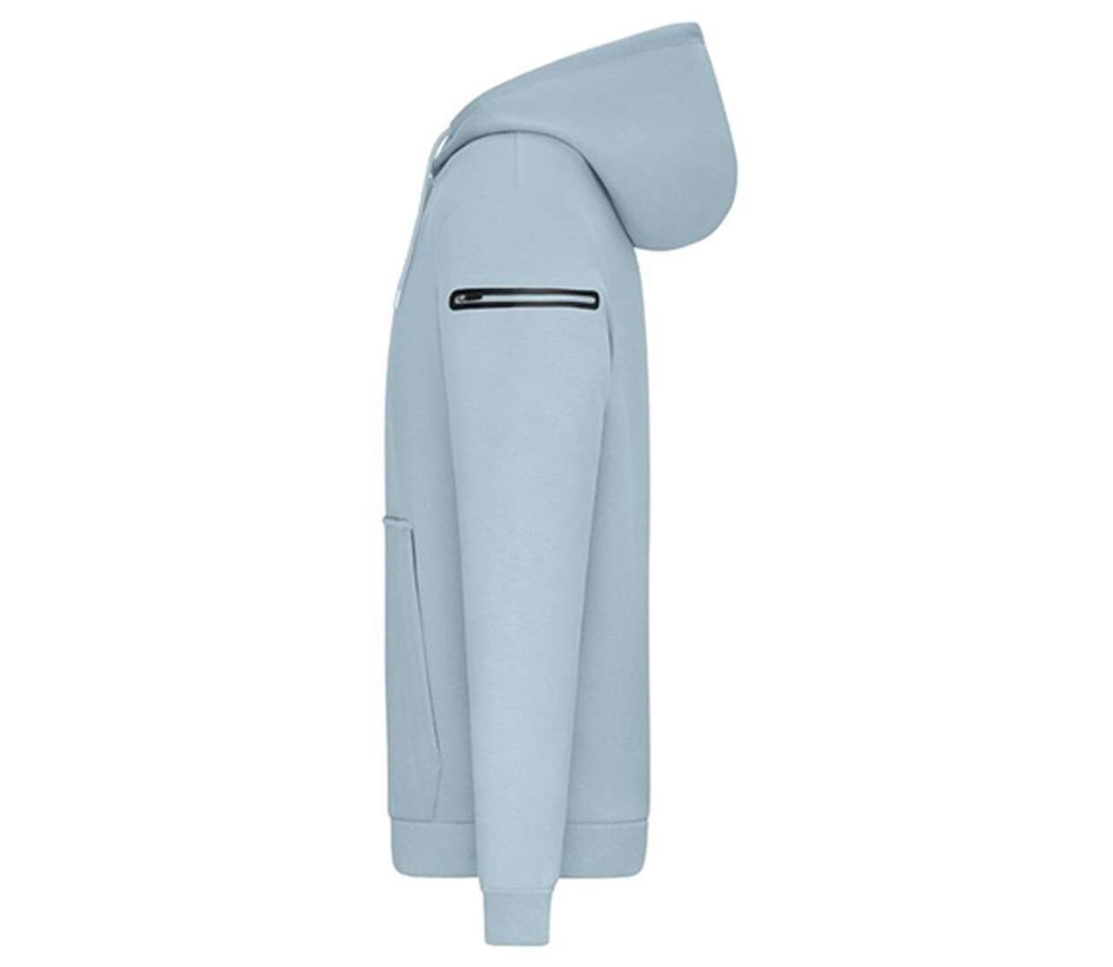 Sweat à capuche - Homme - 8046 - bleu clair laiteux-3